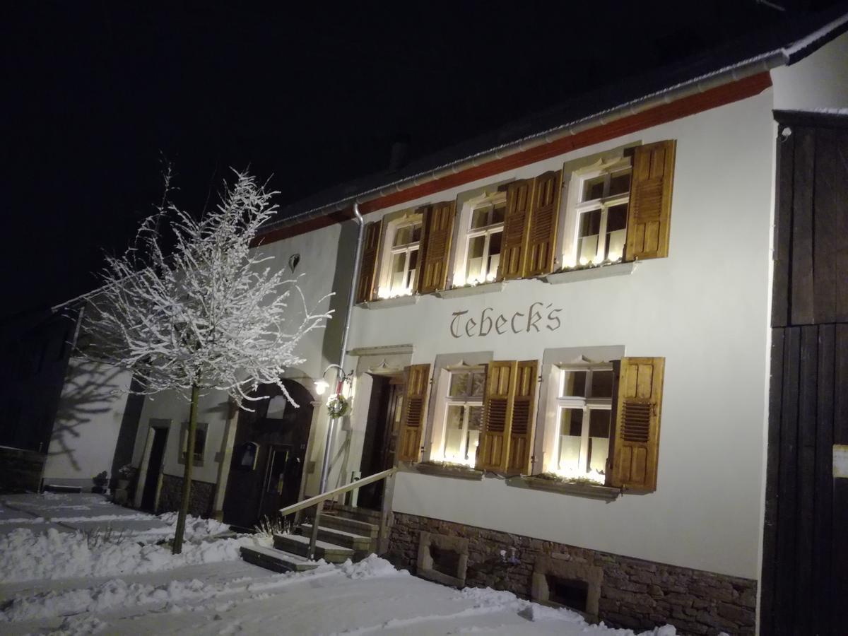 Ferienwohnungen Bistro Tebecks Wadern Eksteriør billede